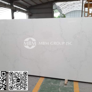Đá nhân tạo gốc thạch anh vân Calacatta MBM07