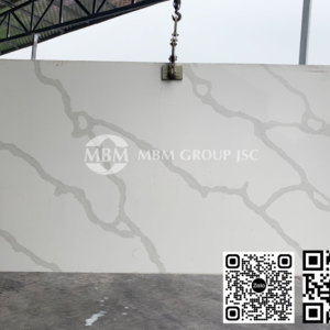 Đá nhân tạo gốc thạch anh vân Calacatta MBM08