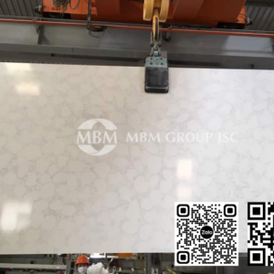 Đá nhân tạo gốc thạch anh vân Calacatta MBM06